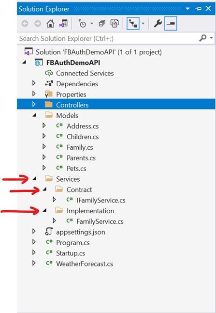 How to build and publish a .NET Core API to perform CRUD operations on Azure Cosmos DB (SQL API) and secure it using Facebook Authentication
